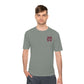 Moisture-Wicking Performance Tee with Maroon MC Chest Logo