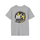 Christian T-Shirt — “He Must Increase, I Must Decrease” Cross Graphic