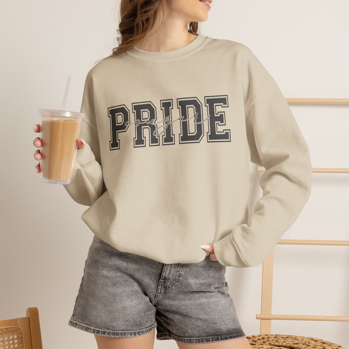 GILDAN -Pride Collegiate Crewneck Sweatshirt