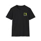 ** PERSONALIZE IT ** Customized Softball Player Backprint T-Shirt With Front Team Logo