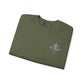 GET DOWN IN THE GOSPEL GRAY CROSS WHITE FONT