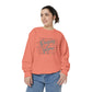 COMFORT COLORS - Peace Script Sweatshirt — Inspirational 'Peace' Typography Crewneck