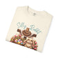 COMFORT COLORS -  Silly Rabbit Easter Bunny T-shirt | Pastel Eggs, Basket, Cross Back Print
