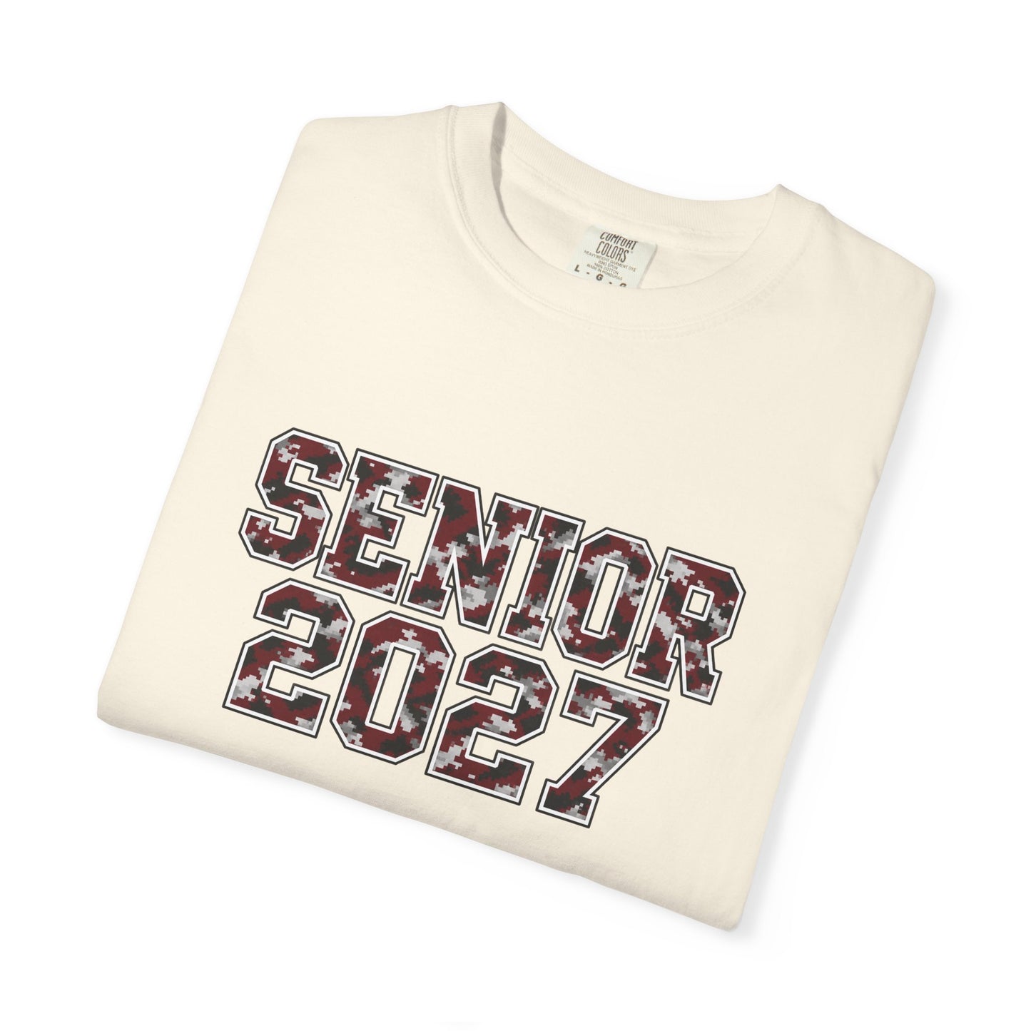 COMFORT COLORS - Senior 2027 T‑Shirt — Class of 2027 Senior Tee