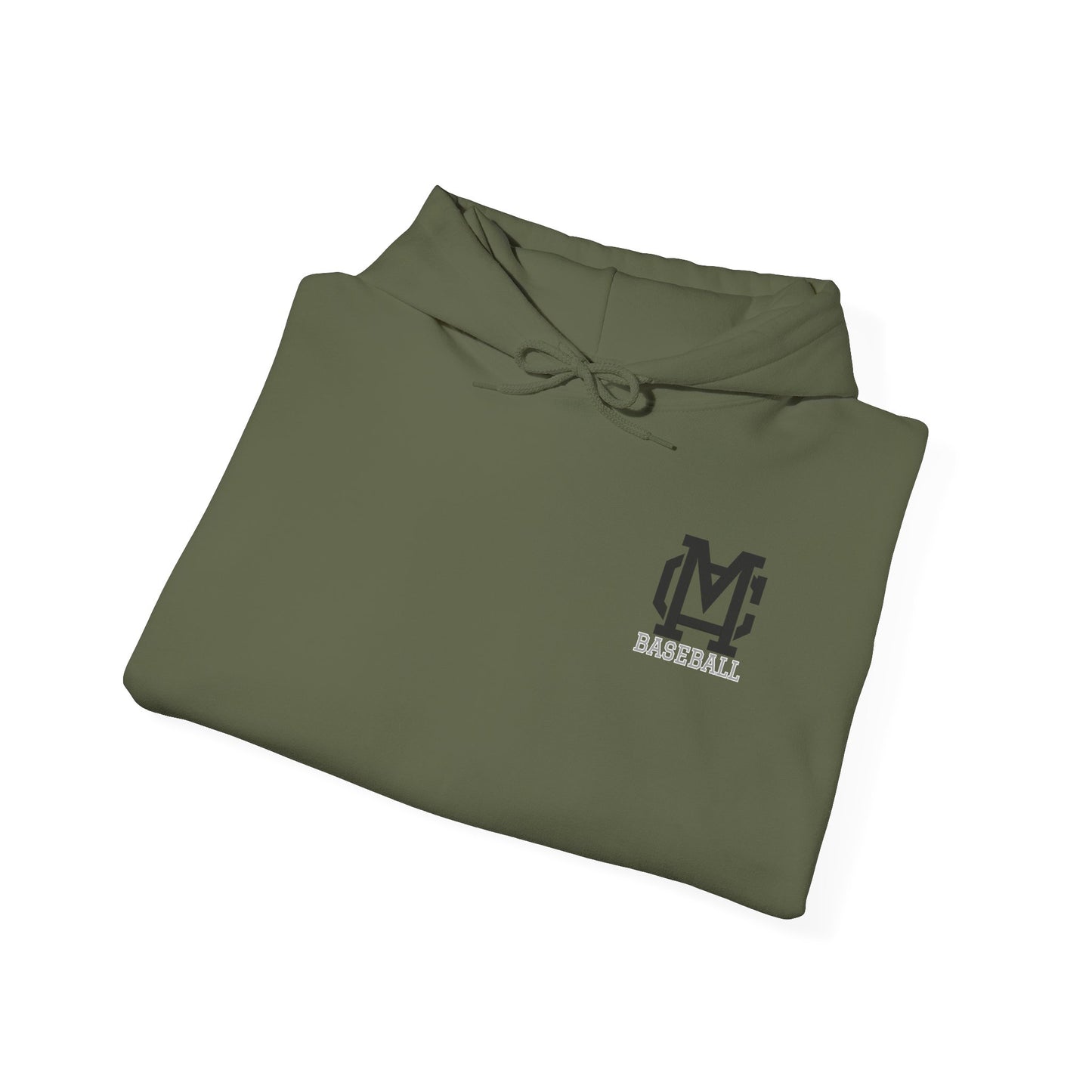 Munford Cougars Baseball Adult Hoodie | Munford M Logo Sweatshirt
