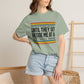 COMFORT COLORS - Softball Game T-Shirt – "People Think I'm Nice Until They Sit Beside Me at a Softball Game"