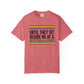 COMFORT COLORS - Softball Game T-Shirt – "People Think I'm Nice Until They Sit Beside Me at a Softball Game"