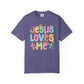 COMFORT COLORS - Jesus Loves Me T-Shirt — Colorful Retro Kids/Youth Faith Tee
