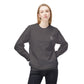 Christian Sweatshirt — Jesus Carrying Cross Crewneck (Faith Over Fear)
