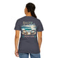 COMFORT COLORS - Salty Vibes Beach Club T-Shirt — 'Salty Memory' Coastal Graphic Tee