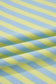 Yellow Stripe Color Block Detail Long Sleeve Pullover Elastic Waist Pull On Shorts 2pcs Set