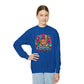 GILDAN - Youth Crewneck Sweatshirt — Vibrant 'DES Cougars' Mascot Graphic
