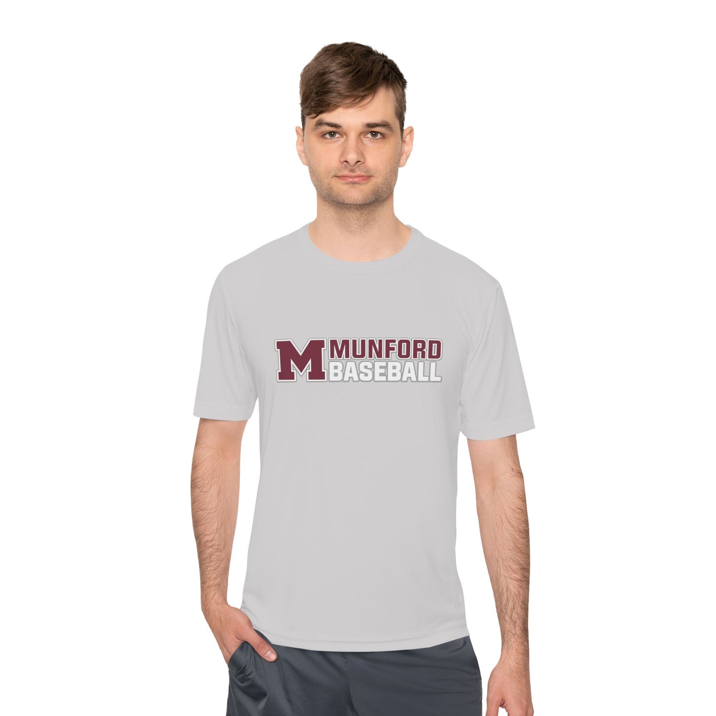 Munford Baseball Moisture-Wicking Tee