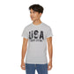 GILDAN - USA EST.1776 T-Shirt — Vintage Patriotic American Tee for 4th of July