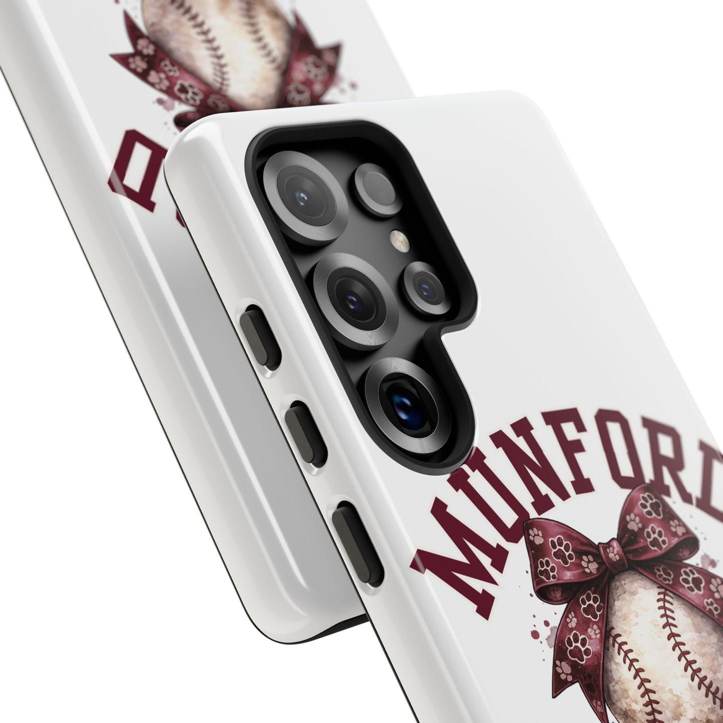 *** NEED TO PERSONALIZE THIS ? - DO NOT PURCHASE THIS ITEM - EMAIL ME @REFININGFAITHCOMPANY@GMAIL.COM - Munford Cougars Baseball Phone Case - Tough Cases Sports Team Phone Cover