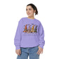 COMFORT COLORS - Gnome Trio Cozy Sweatshirt — "A Girl's Gotta Have Options" Fall Graphic