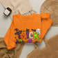 GILDAN - Halloween "Trick or Treat" Crewneck Sweatshirt - Cute Spooky Candy Graphic