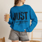 GILDAN  -Just Forgiven Sweatshirt — Christian Faith Crewneck (Not Perfect)
