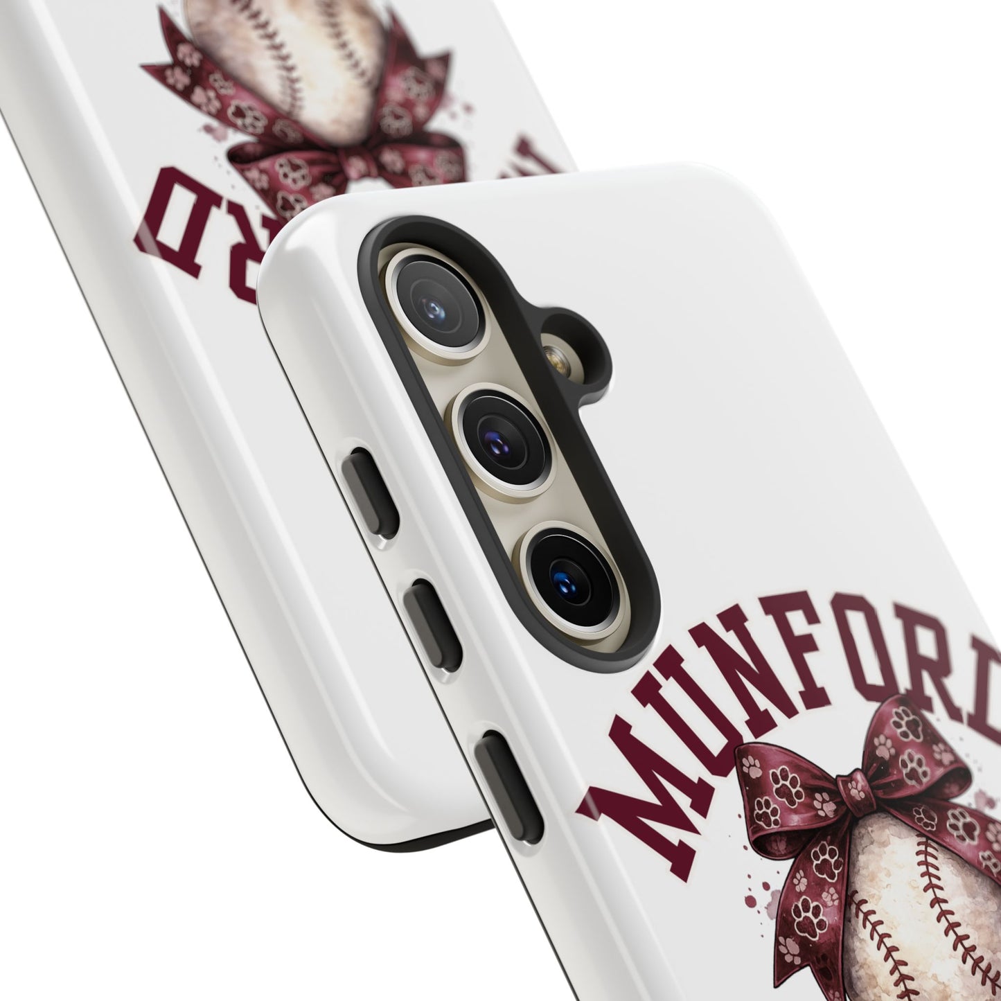 *** NEED TO PERSONALIZE THIS ? - DO NOT PURCHASE THIS ITEM - EMAIL ME @REFININGFAITHCOMPANY@GMAIL.COM - Munford Cougars Baseball Phone Case - Tough Cases Sports Team Phone Cover