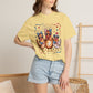 COMFORT COLORS - Patriotic Chickens T-Shirt — 4th of July Farm Animal Graphic Tee
