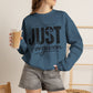 GILDAN  -Just Forgiven Sweatshirt — Christian Faith Crewneck (Not Perfect)