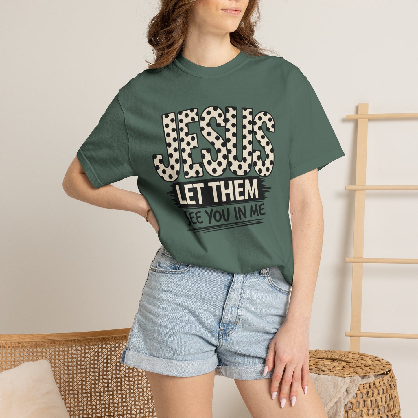 COMFORT COLORS - Jesus Let Them See You In Me T-Shirt
