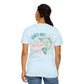 COMFORT COLORS - Catch me at the lake 2 side design tee