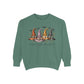 COMFORT COLORS - Gnome Trio Cozy Sweatshirt — "A Girl's Gotta Have Options" Fall Graphic