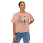 COMFORT COLOR CROP TOP - Mom Trusting God Tee — "Keep Her Ducks in a Row" Cute Duck Mom Shirt