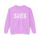 COMFORT COLORS - Saved By Grace Sweatshirt — Christian Inspirational Crewneck