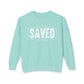 COMFORT COLORS - Saved By Grace Sweatshirt — Christian Inspirational Crewneck