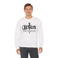 GILDAN - Jesus Crown of Thorns Crewneck Sweatshirt — "The Way · The Truth · The Life"