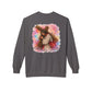 Christian Sweatshirt — Jesus Carrying Cross Crewneck (Faith Over Fear)
