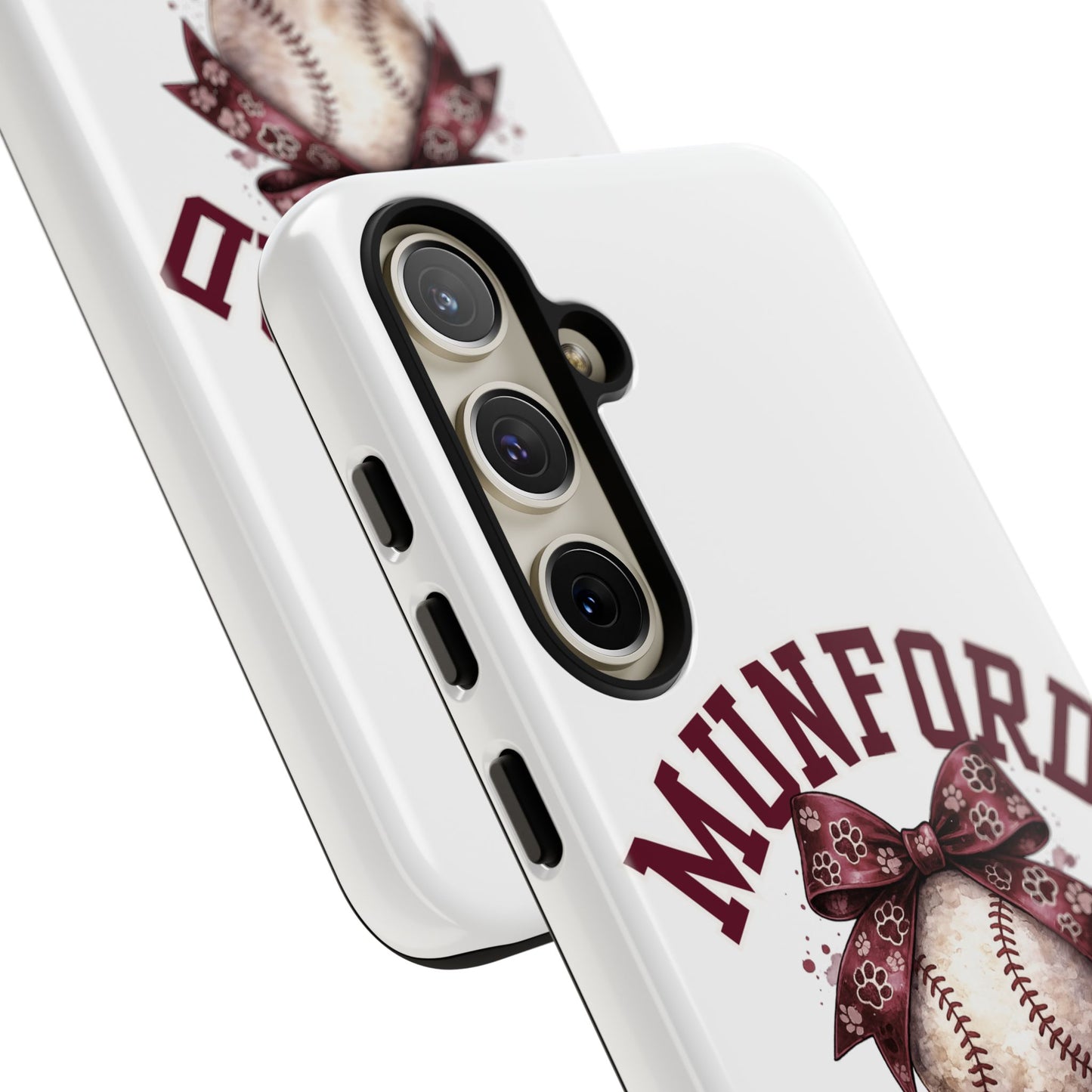 *** NEED TO PERSONALIZE THIS ? - DO NOT PURCHASE THIS ITEM - EMAIL ME @REFININGFAITHCOMPANY@GMAIL.COM - Munford Cougars Baseball Phone Case - Tough Cases Sports Team Phone Cover