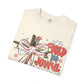 COMFORT COLORS - Baseball Crossbow T-Shirt — "Let the Field Be Joyful" Patriotic Sports Tee
