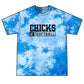 Softball Chicks Tie-Dye T-Shirt — Lime Crystal Dye
