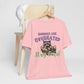 BELLA CANVAS - Stay Feral Raccoon Tee — "Bunnies Are Overrated" Cute Easter Graphic Shirt
