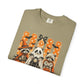 COMFORT COLORS - Spooky and Feral Halloween T-Shirt — Raccoon & Pumpkin Costume Tee