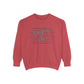 COMFORT COLORS - Peace Script Sweatshirt — Inspirational 'Peace' Typography Crewneck
