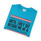 COMFORT COLORS - Baseball Fan T-Shirt — "People Think I'm Nice Until They Sit Beside Me at a Baseball Game"