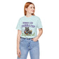 BELLA CANVAS - Stay Feral Raccoon Tee — "Bunnies Are Overrated" Cute Easter Graphic Shirt