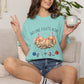 COMFORT COLORS - No One Fights Alone T-Shirt — Supportive Cancer Awareness Tee