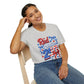 GILDAN - Patriotic "Red White & 4th" T-Shirt — USA Stars & Stripes 4th of July Tee