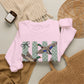 GILDAN - Mallard Duck Crewneck Sweatshirt — Polka Dot Stripe Waterfowl Graphic