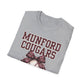 Munford Cougars Softball Tee — Baseball with Bow Team Shirt