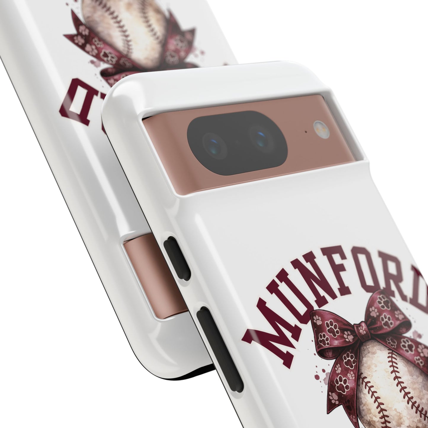 *** NEED TO PERSONALIZE THIS ? - DO NOT PURCHASE THIS ITEM - EMAIL ME @REFININGFAITHCOMPANY@GMAIL.COM - Munford Cougars Baseball Phone Case - Tough Cases Sports Team Phone Cover