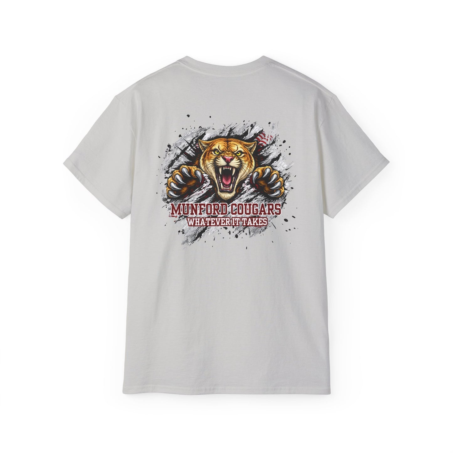 Munford Cougars Roaring Mascot T-Shirt — School Spirit Tee