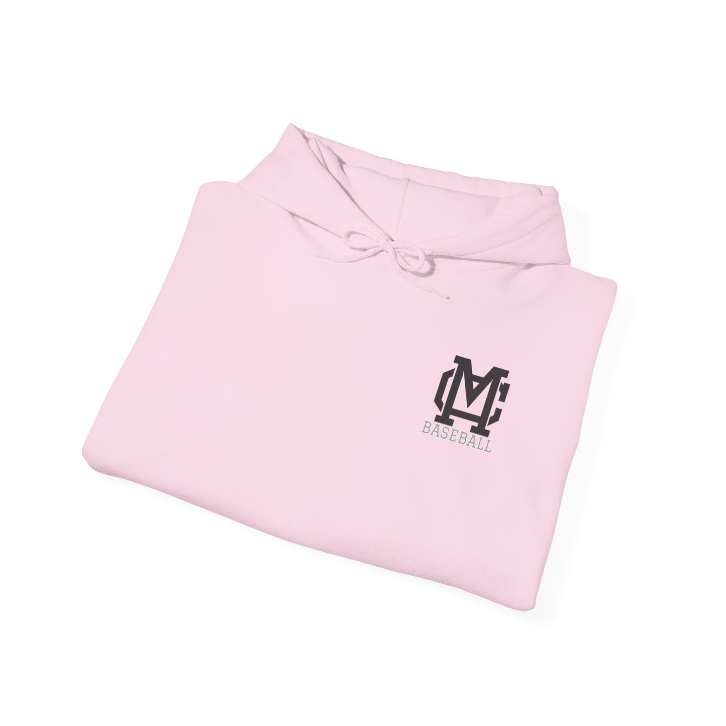 Munford Cougars Baseball Adult Hoodie | Munford M Logo Sweatshirt