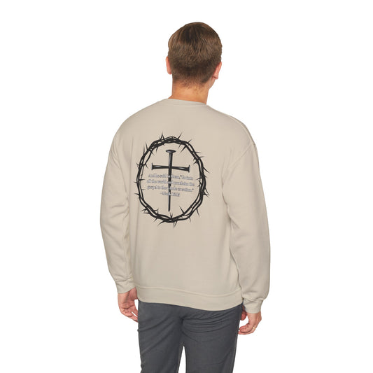 GO INTO ALL THE WORLD ADULT SWEATSHIRT