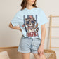 COMFORT COLORS - Patriotic Raccoon America T-Shirt